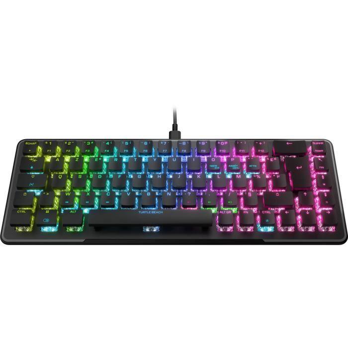 Clavier gaming optique et mécanique filaire Turtle Beach® - Vulcan II Mini - Noir