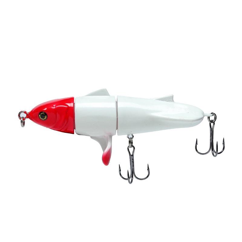 Bionic Ternary Lure Form Hard Bait Double Hook Fish Shape Abs Decoy Gear Fishing