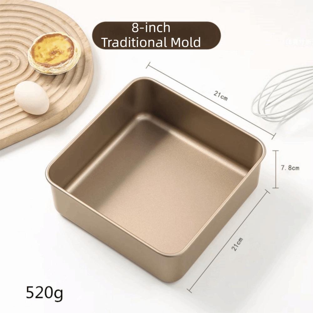 Non-Stick Square Baking Pan Thickened Carbon Steel Bakeware Tools Cake Mold Tray Cake Baking