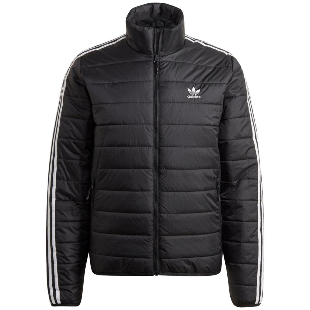 adidas Originals Padded Stand Collar Puffer Size L Black Jacket, Men's, (Chest 93-99cm), Outerwear, HL9212,