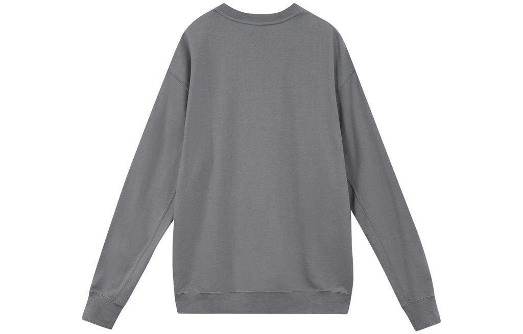 Nike Sweatshirts Men's Iron Gray Crew Neck Moderate Other DR7836-068