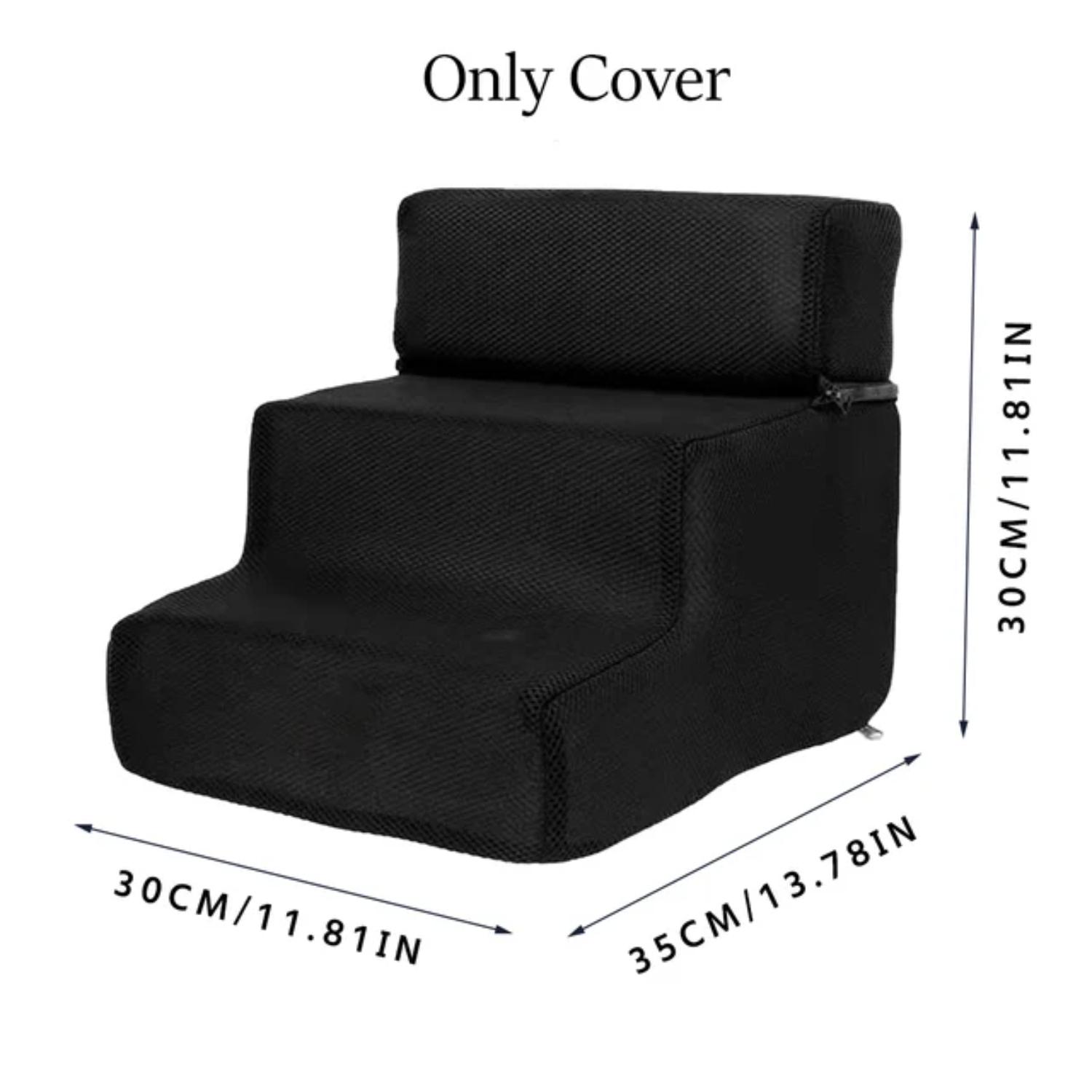 

Новый нескользящий чехол для маленькой собаки кошки питомца съемный сетчатый чехол на молнии для лестницы для питомца чехол для лестницы для питомца с 3 ступеньками для собак лестница для питомца