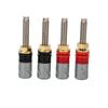 4 Pcs Banana Plug Connector Pure Copper 4mm Rhodium Plating Banana Plug Binding Post Connector for S