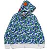 A Bathing Ape Bape Store SEIBU IKEBUKURO Shark Full Zip Hoodie 'Multicolor' Men's 1L72-115-018