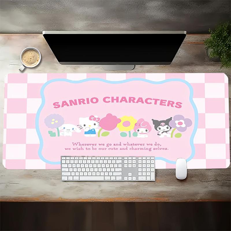 1pc Sanrio Characters Cute Charming Selves Computer Pad with Vibrant Print, Mouse Pads for Desk,048