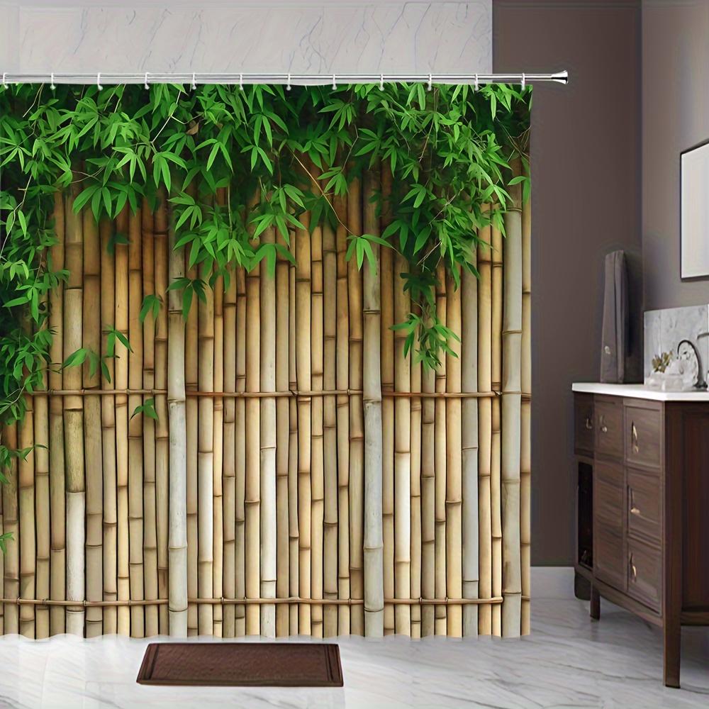 Bamboo Forest Shower Curtain - Multi-Style Bath Decor, Perfect for Those Who Love Nature-Inspired and Practical Designs