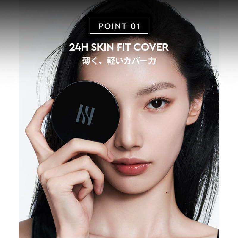 HERA Black Cushion Foundation 15g HERA | Korean cosmetics | Poreless | Cover | Hard to crumble | Vescos award | Gift | High adhesion (pink beige)