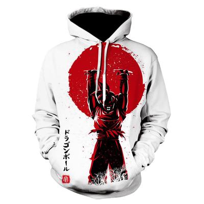 Mode für DRAGON BALL-Fans Grafik-bedrucktes Sweatshirt Outdoor-Sport Cosplay Pullover Hoodie Cosplay-Kostüm 8 Farben