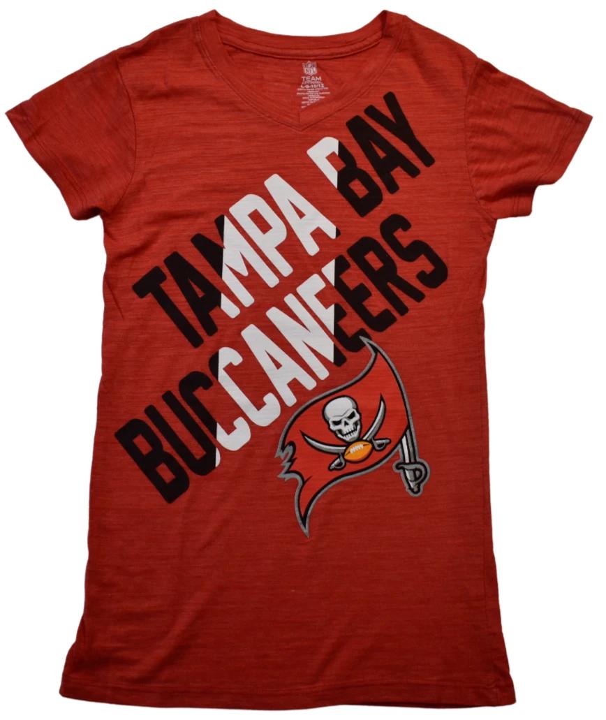 

Футбольная футболка NFL для девочек Tampa Bay Buccaneers Новая L(10-12), XL(14-16) XL
