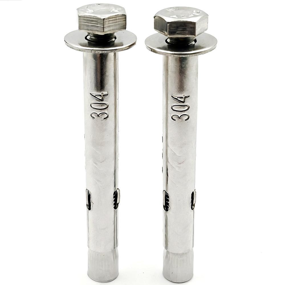 304 Stainless Steel External Hex Expansion Screw Bolt with Internal Pull Mechanism.