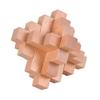 Classic Wooden Puzzle Cube Ball Kongming Luban Lock Brain Teaser Adults Toy