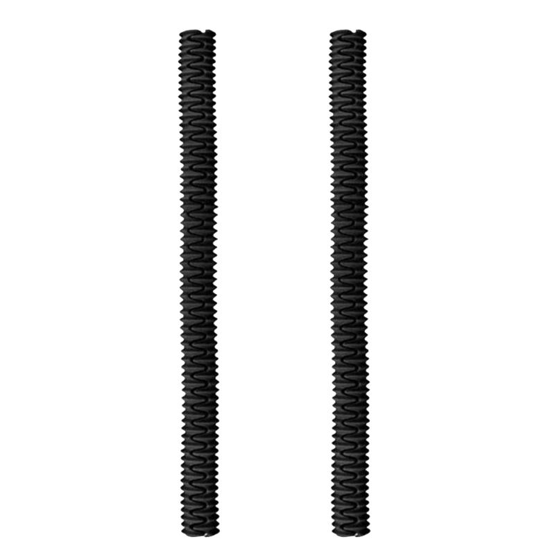 2Pcs/Set Heat Resistant Silicone Oven Rack Guard Edge Protector, Anti-Burn Safety Cover for Oven Shelves, Practical Kitchen Bakeware Accessory