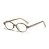 2396 Nerd TR90 Oval Tortoiseshell Women's Eyeglasses with Prescription & Anti-Blue Light Lenses