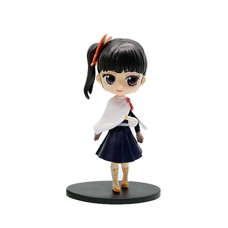 8pcs Anime Demon Slayer blind box Tanjiro Kamado Nezuko cartoon figure PVC model ornament child Christmas Halloween gift