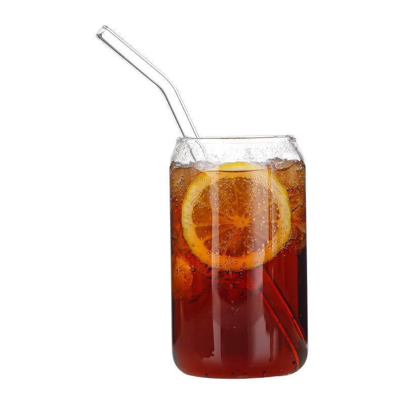 Creative Transparent Cola Glass: Stylish Cup for Beverages