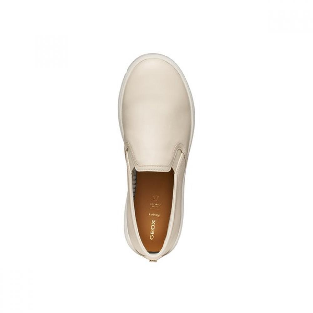Geox Women S Comfort Daily Slip On White Nebula 2.0c