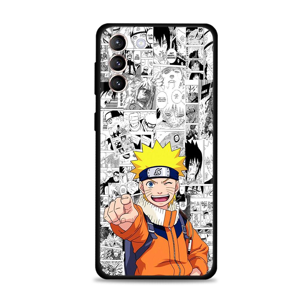 Etui na telefon do Samsung Galaxy S22 S21 S20 Ultra FE S10 S9 Plus S10e S8 uwaga 20Ultra 10Plus etui na telefon komórkowy Naruto Evolution