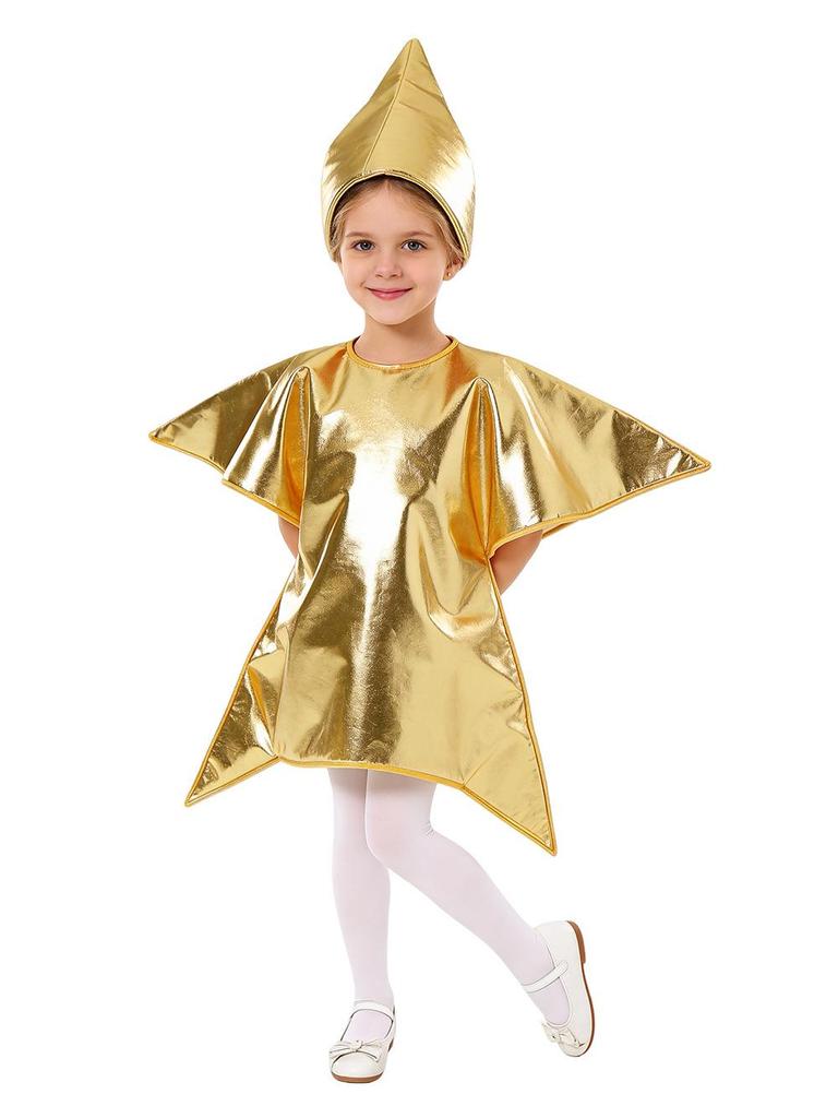 Kids' Halloween Star-Shaped Cosplay Costume