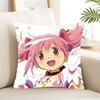 Cute Anime Puella Magi Pillow Case Removable Washable Cushion Cover – All-Season Soft Linen