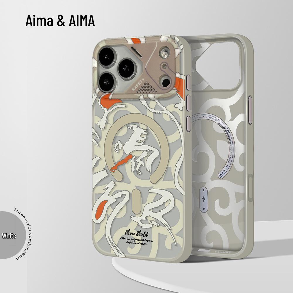 Fashion Graffiti Matte Anti-Drop Case for iPhone 17 Pro Max