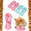 Valentine's Day Heart Slipper Dog Toy, Soft Safe Puppy Chew Toy for Teething & Boredom Relief