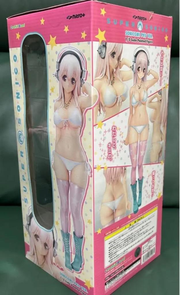Super Sonico Sonicomi Package Ver 1/5 PVC Figure Orchidseed