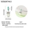 Charms Original Copper Light-Emitting Plant Pendant Beads Fit Bracelet Diy Fine Gift Women Delicate Jewelry Accesso
