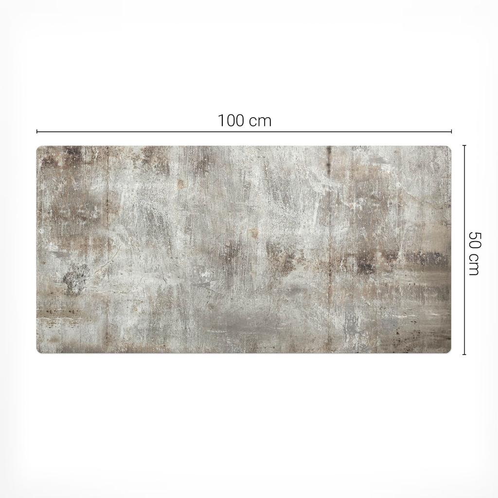 Modern Desk Mat for Remote Work Raw Wall Texture 100x50 cm