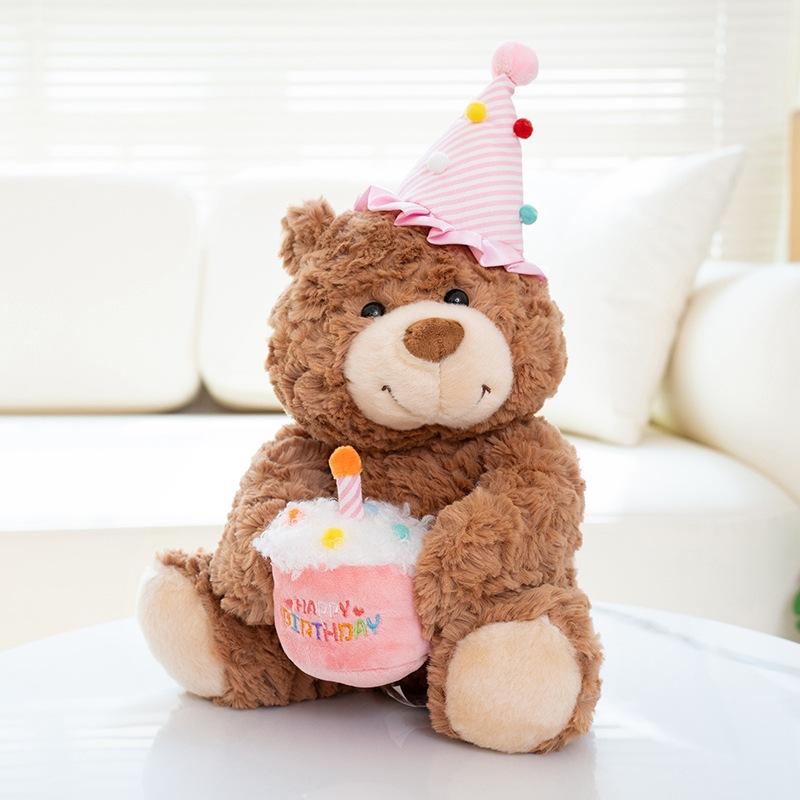 Cute New Teddy Bear Birthday Teddy Bear Doll Plush Toy Girl Doll Hug Bear Gift