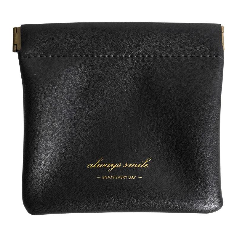 Women Lipstick Pouch Automatic Closing Earphone Storage Bag Coins Ladies Cosmetic Bag Portable Cable Sealing Mini Organizer Bag