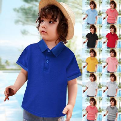 Kids Short Sleeve Shirt School Uniform Shirts For Boys