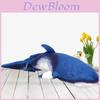Whale Plush Ocean Series Nap Pillow Small Gift Blue Whale Plush Children's Lumbar Pillow