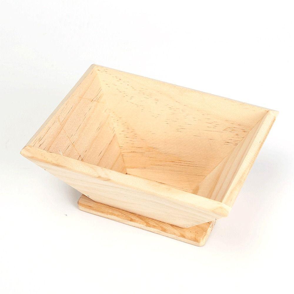 Boat Festival Homemade Natural Wooden Baking Tool Zongzi Maker Rice Ball Mold Rice-Pudding Mould