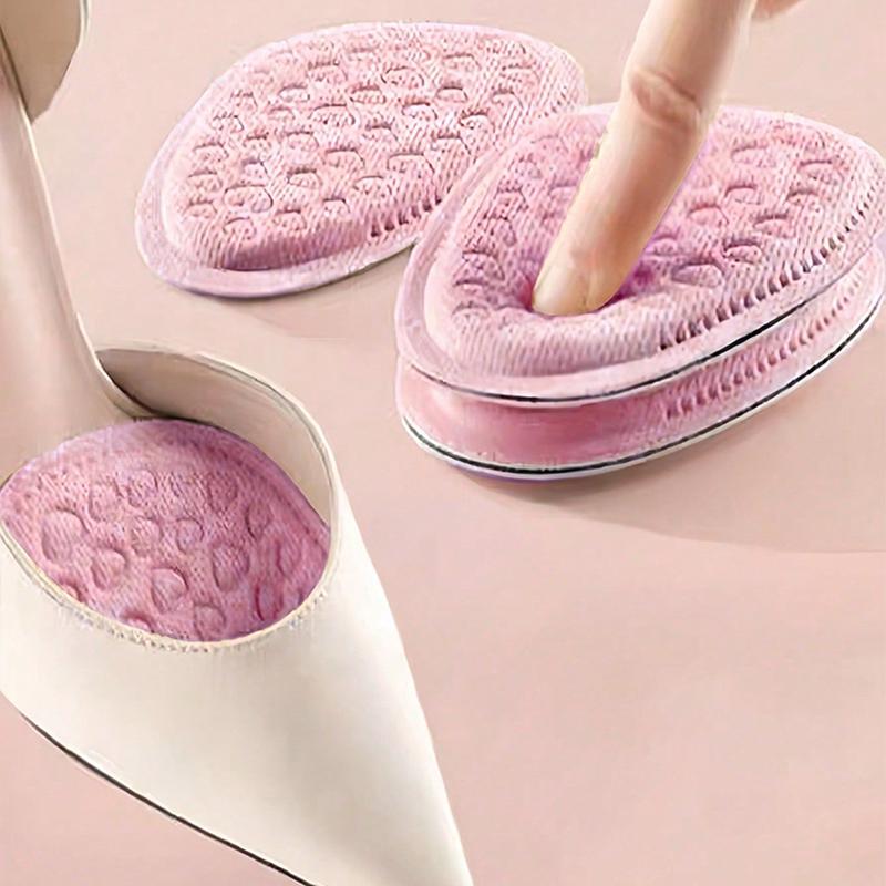 1 pair, women's metatarsal pads, high heel comfort pads, weight shifting and shock absorption pads, non-slip invisible design.