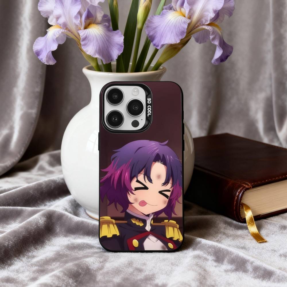 Web Manga C-Chained S-Soldier Phone Case For iPhone17,16,15,14,13,12,11 Plus,Pro Max Black Candy Silver Phone Case