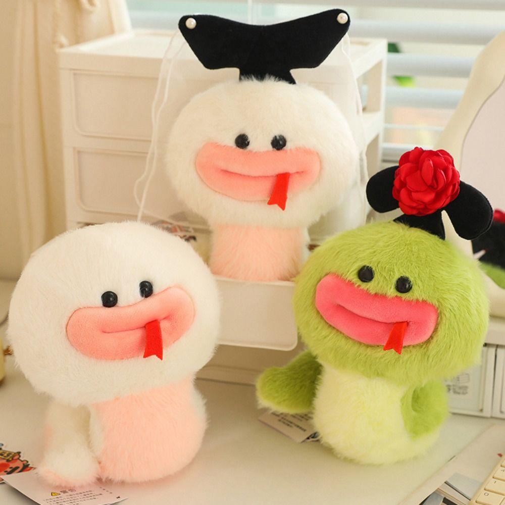 

PP Cotton White Snake Stuffed Toy Simulation Snake Snake Plush Doll Children Gifts