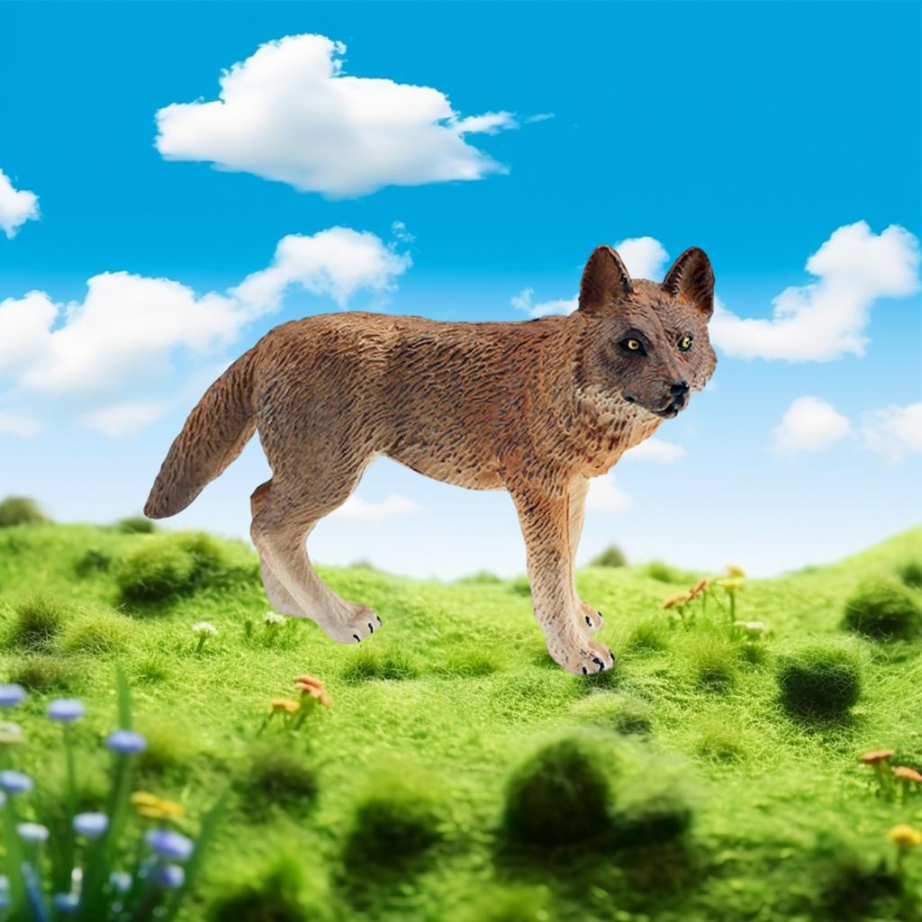 Animal Figurine Realistic Alpaca Goat Deer Ostrich Horse Forest Woodland Creatures Figure Kids Educational Wild Animal Toy