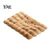 Anti-slip Pet Mat for Puppy Faux Fur Mat, Soft Warm Cat Sleeping Pad with Non-slip Bottom, Cozy Crates Self-Warming Fuzzy Bed Dogs Cats, Machine
