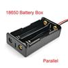 18650 Powerbank Gehäuse  2 18650 Batteriehalter Aufbewahrungsbox Gehäuse 18650 Parallelschaltung / Reihenschaltung Batteriebox