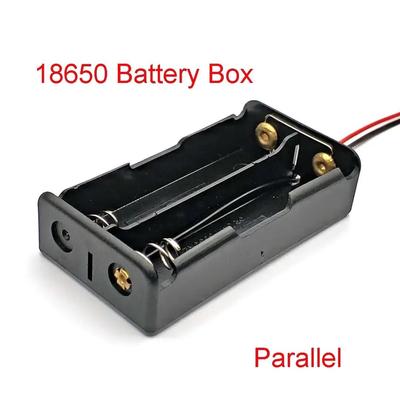 18650 Powerbank Gehäuse  2 18650 Batteriehalter Aufbewahrungsbox Gehäuse 18650 Parallelschaltung / Reihenschaltung Batteriebox