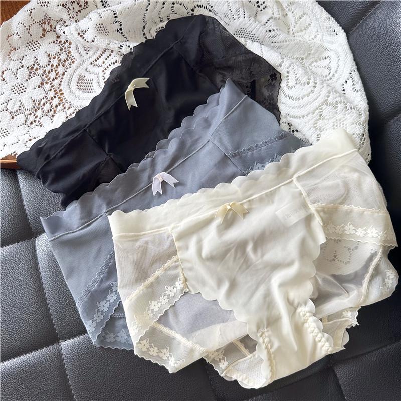 

Легкие женские трусики из ледяного шелка с низкой посадкой - Сексуальные прохладные цвета L