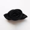 OVLA Rose Chou with Leaves Hair Tie_black HT007