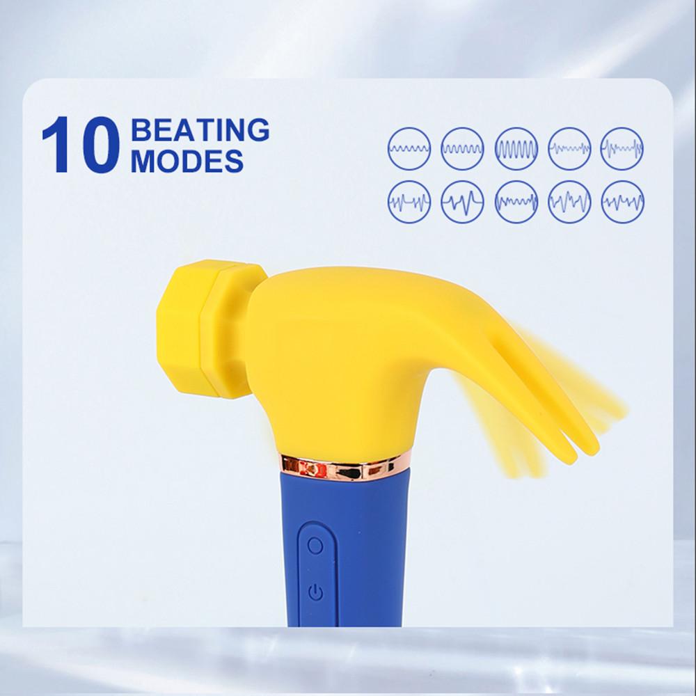 New Hammer Telescopic Dildo Sucking Vibrators For Women Strong Sucking Clitoral Oral G-spot Stimulation Sex Toys For Women Femme