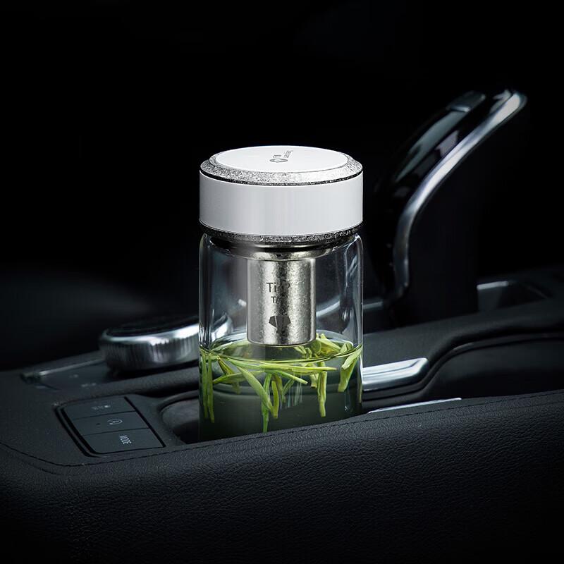 Wanxiang Titanium Silver Antibacterial Single-Wall Glass Cup