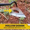 Stainless Steel Hollow Hoe Garden Tool Weeding Rake Planting Vegetables Home Garden Farm Weeding Hollow Hoe