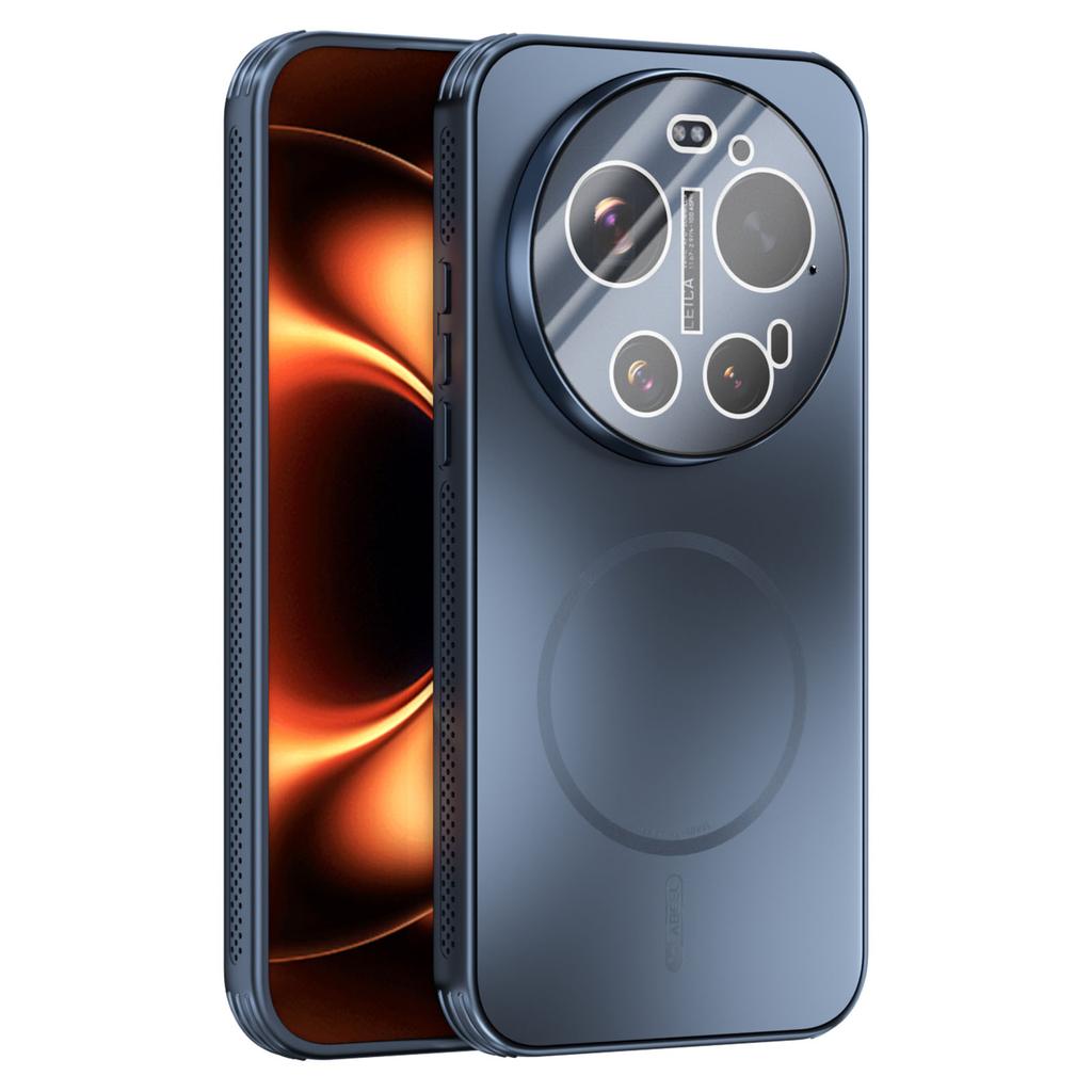 ABEEL For Xiaomi 17 Ultra 5G Magnetic Case TPU PC Cooling Matte Phone Back Cover with Lens Film
