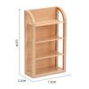 1:12 Dollhouse Miniature Storage Rack Bread Dinner Rack Empty Shelf Furniture Home Model Decor Toy Doll House Accessories
