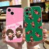 Cute M-monchhichis Phone Case For iPhone17,16,15,14,13,12,11 Plus,Pro Max Soft Transparent Cover