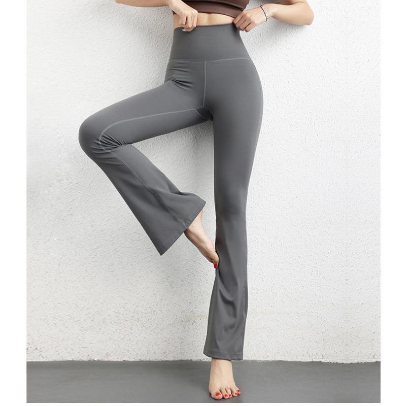 Cross Back Taille Nude Sporthose Damen Sinnlich Hohe Taille Slim Schnelltrocknend Ausgestellt Hüftanhebung Bauchweg Fitnesshose Sexy Hose Skinny Leggings