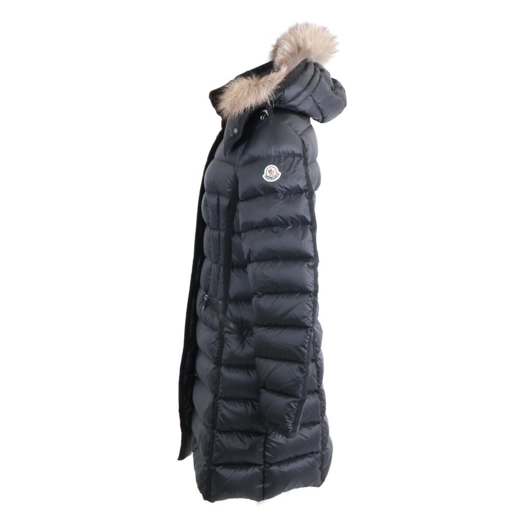 MONCLER G20931C51601 HERMIHUR Long Down Jacket Jacket 2 blackUsed